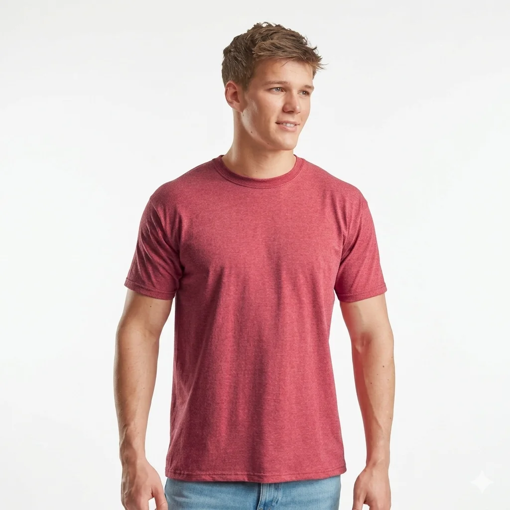T-shirt girocollo in cotone 165 g/m², personalizzabile con stampa DTF — Publieuropa
